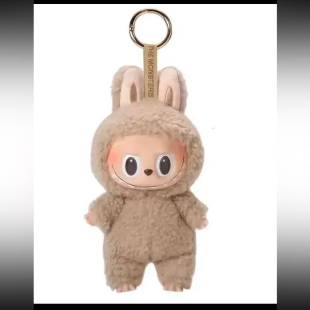 The Monsters Tan Bunny Plush Keychain
